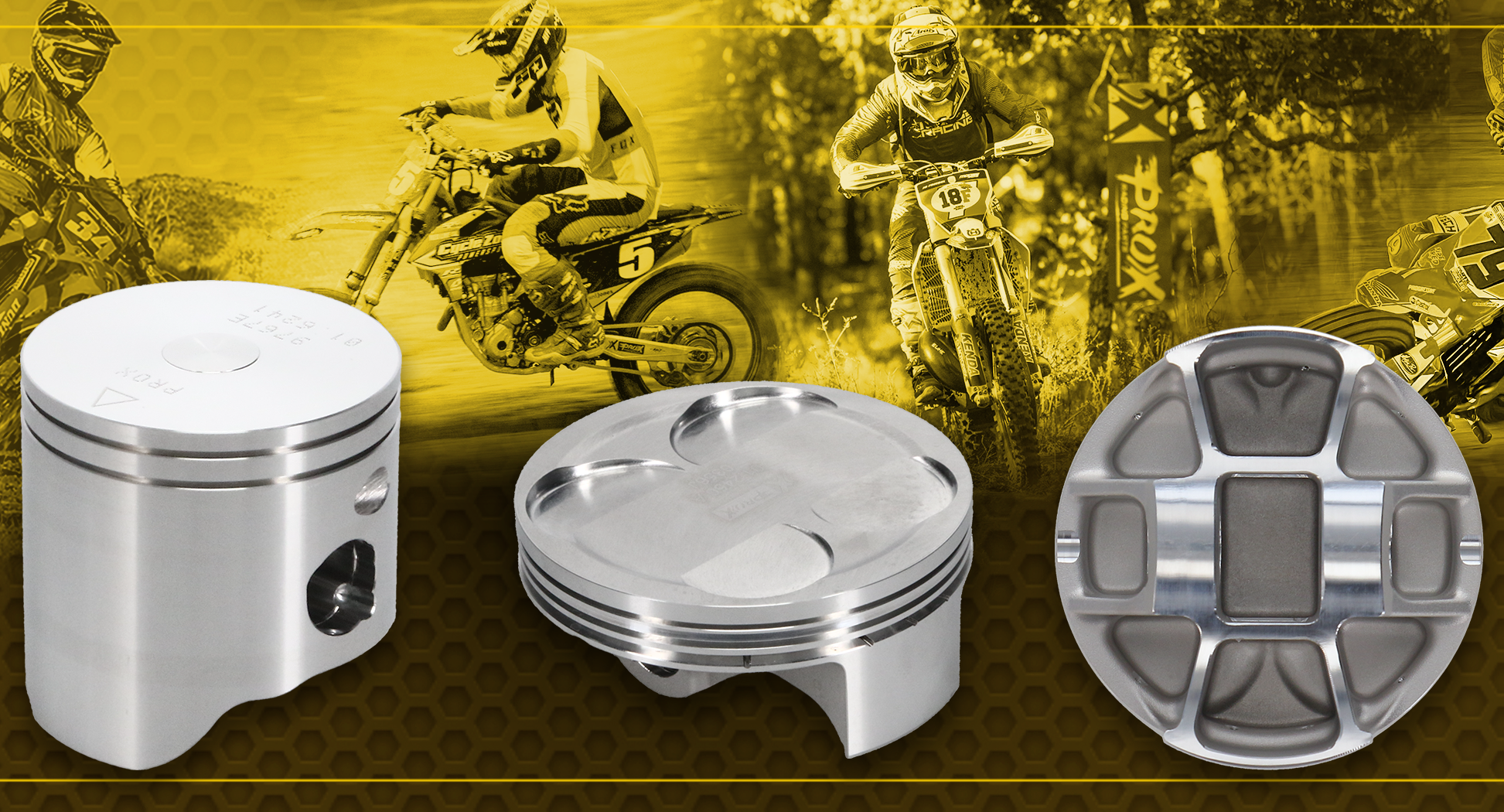 MX and off-road pistons ProX